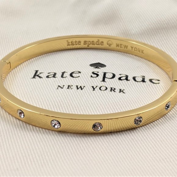 Kate Spade Stone Hinged Bangle - Picture 1 of 5